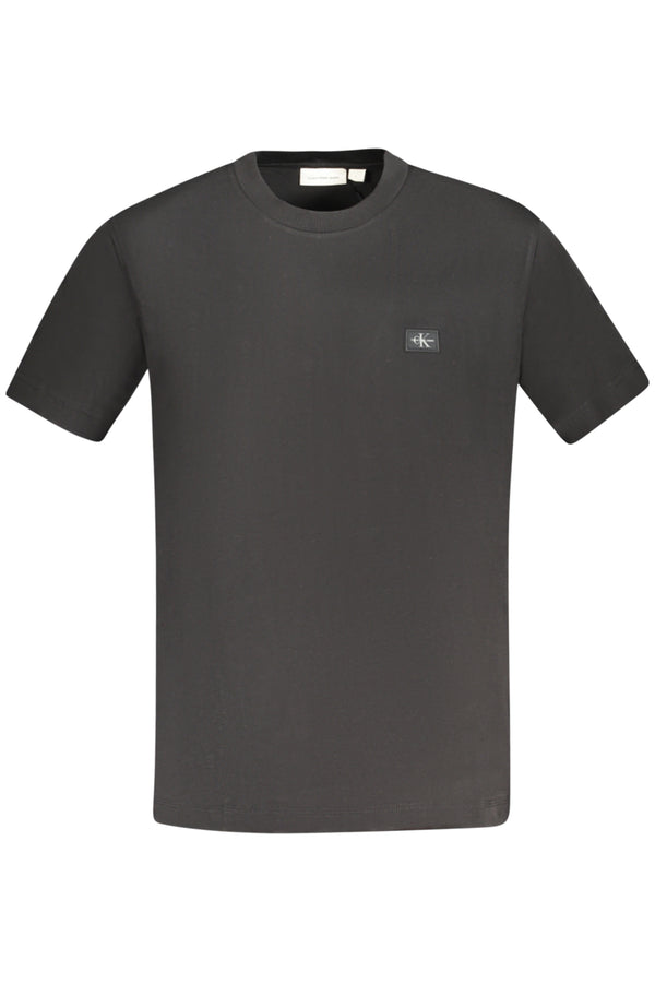 CALVIN KLEIN CAMISETA DE MANGA CURTA MASCULINA PRETA