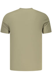 T-SHIRT EM ALGODÃO CALVIN KLEIN HOMEM VERDE
