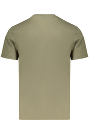 T-SHIRT EM ALGODÃO CALVIN KLEIN HOMEM VERDE