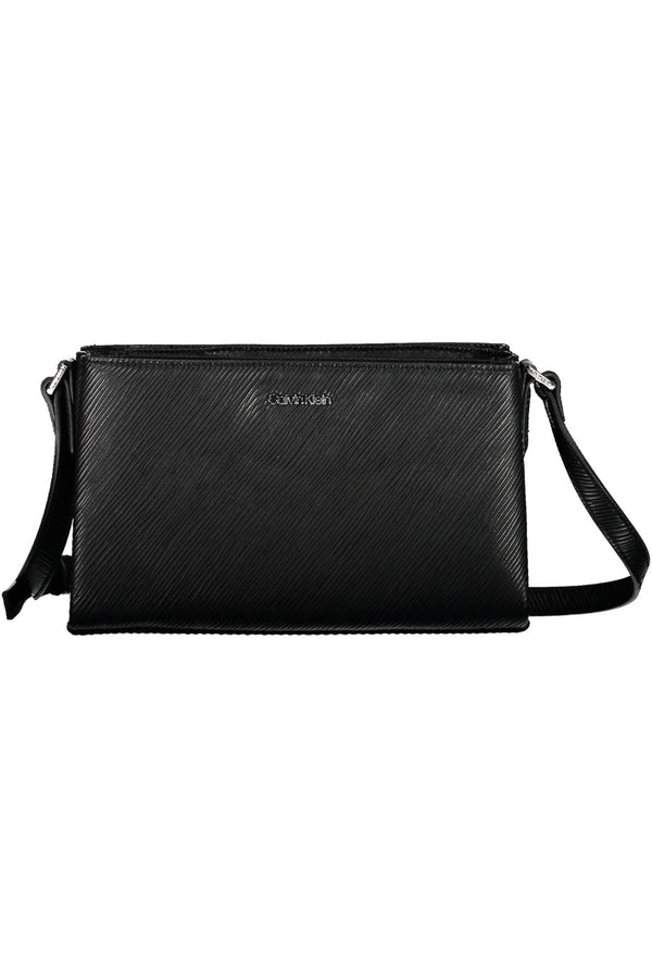 BOLSA DE OMBRO CALVIN KLEIN PRETA PARA MULHERES