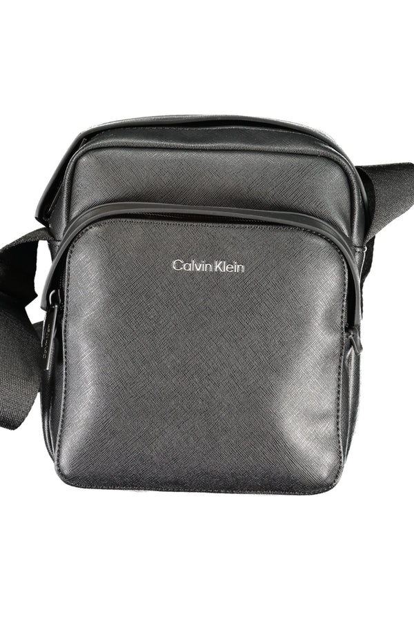 BOLSA DE OMBRO PRETA CALVIN KLEIN MASCULINA
