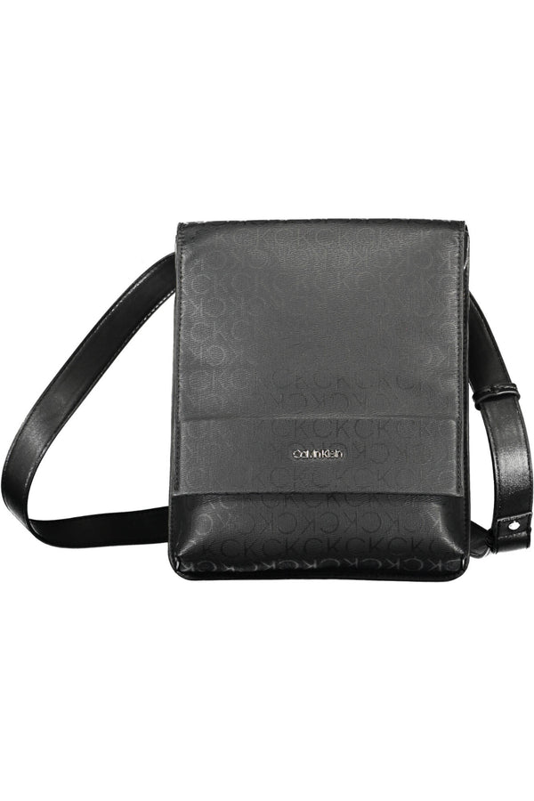 BOLSA DE OMBRO CALVIN KLEIN PRETA PARA HOMEM
