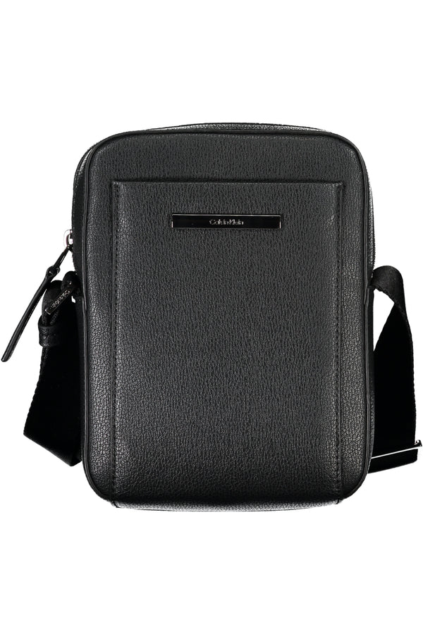 BOLSA DE OMBRO PRETA CALVIN KLEIN MASCULINA