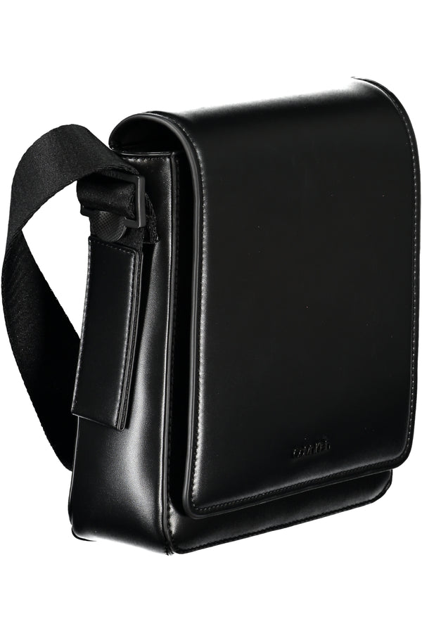 BOLSA DE OMBRO PRETA CALVIN KLEIN MASCULINA