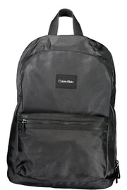 MOCHILA COM FECHO CALVIN KLEIN HOMEM PRETA