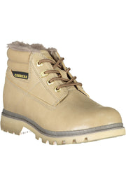 BOTINS COM ATACADORES CARRERA MULHER BEGES