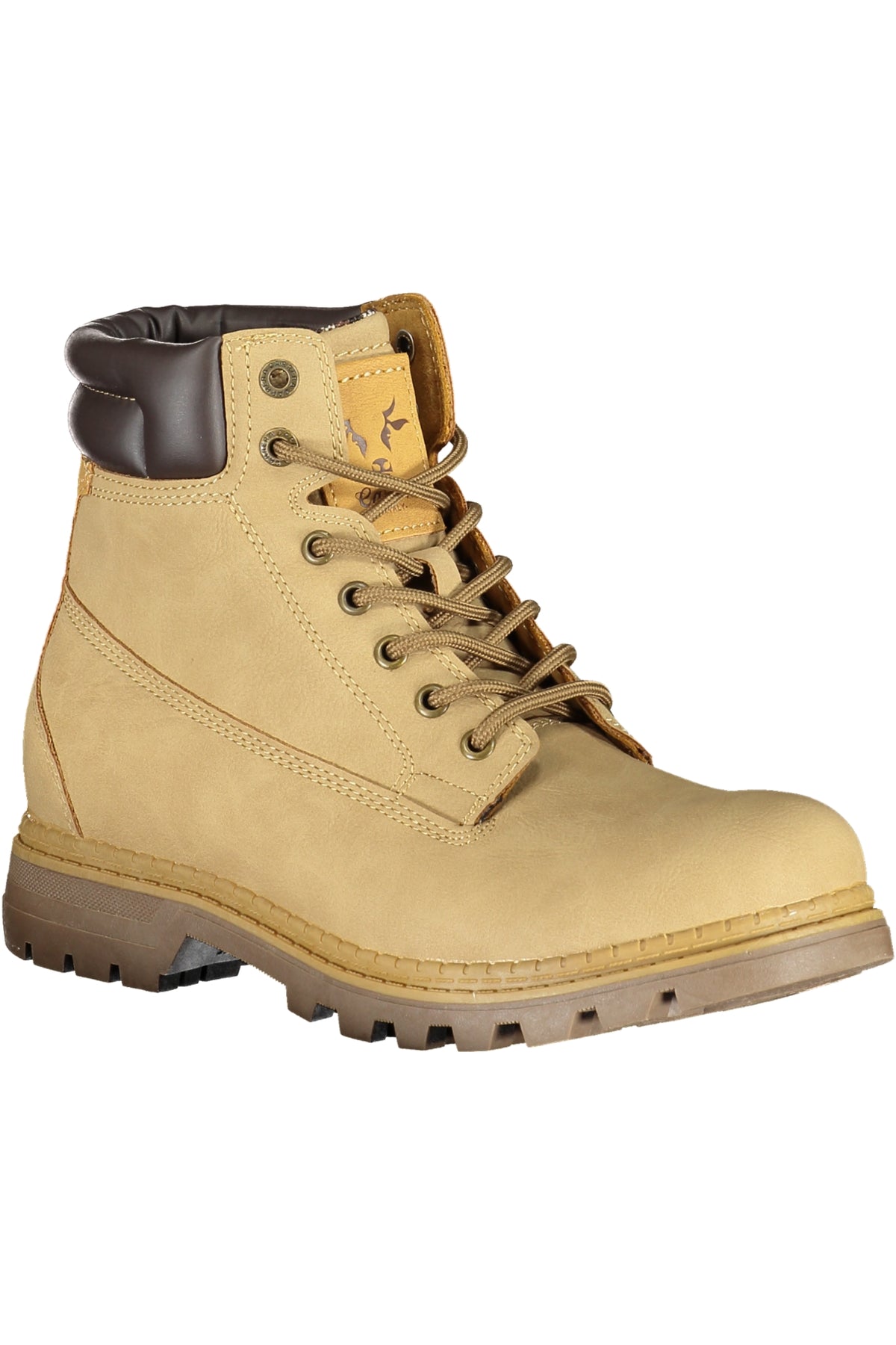 BOTINS COM ATACADORES CARRERA MULHER BEGES
