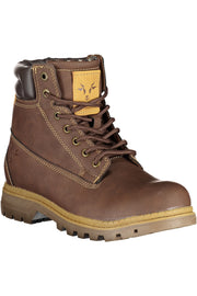 BOTINS COM ATACADORES CARRERA MULHER CASTANHOS