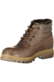 BOTINS COM ATACADORES CARRERA MULHER CASTANHOS