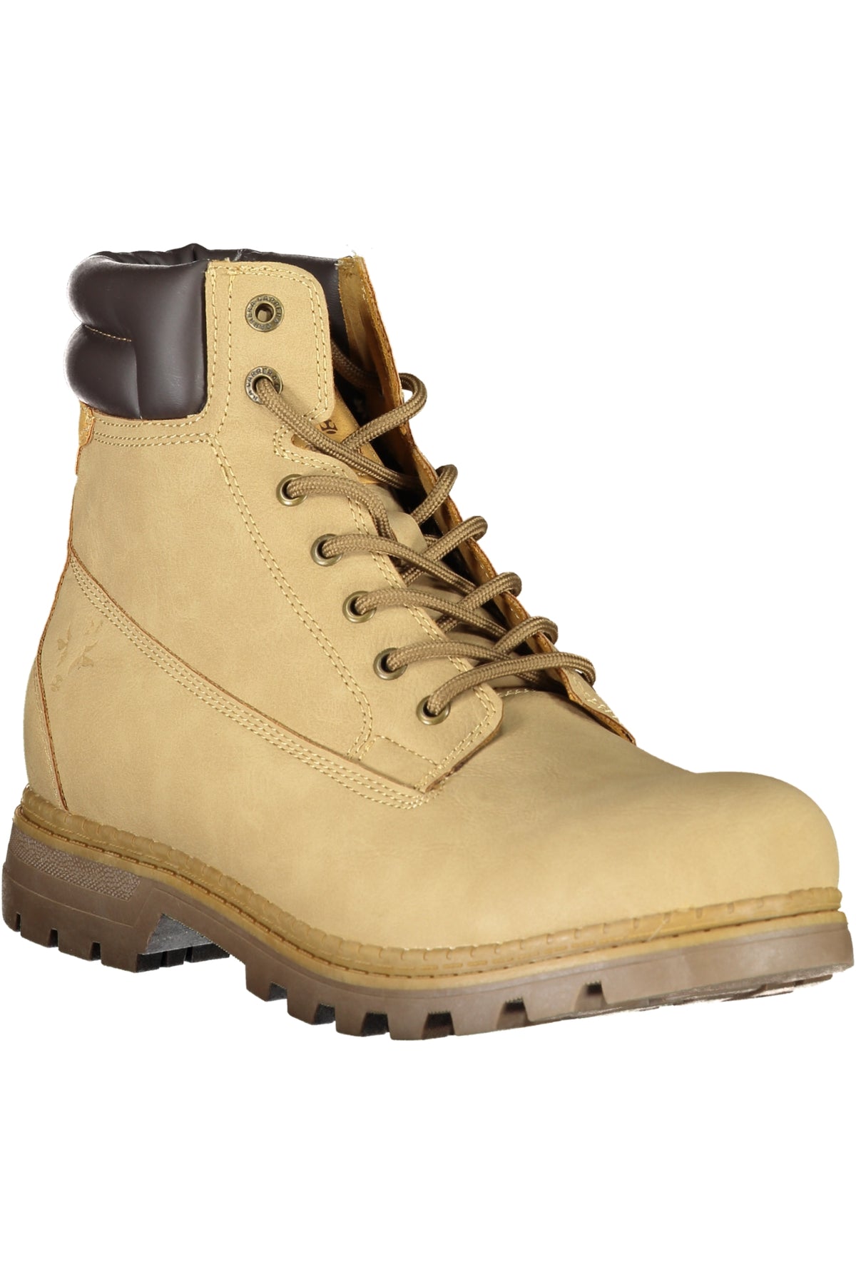 BOTINS COM ATACADORES CARRERA HOMEM BEGES