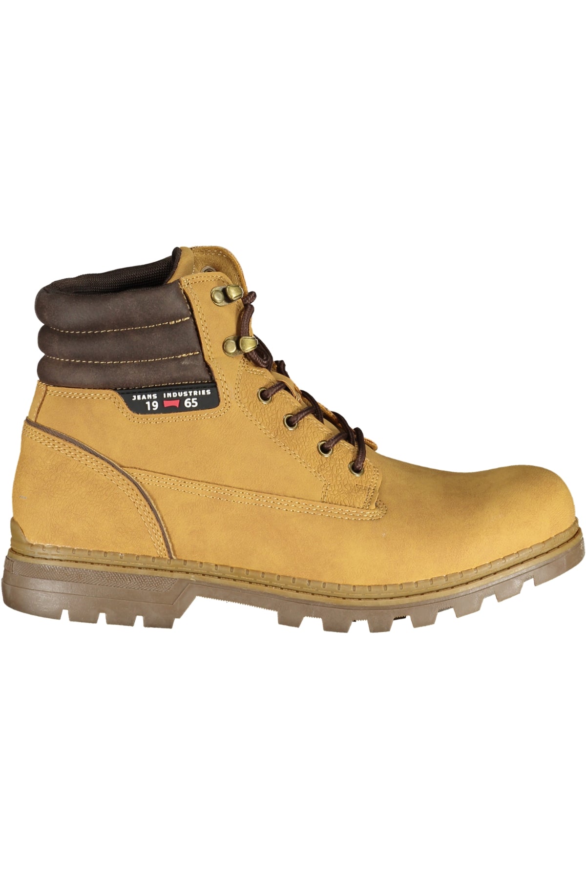 BOTINS COM ATACADORES CARRERA HOMEM AMARELOS