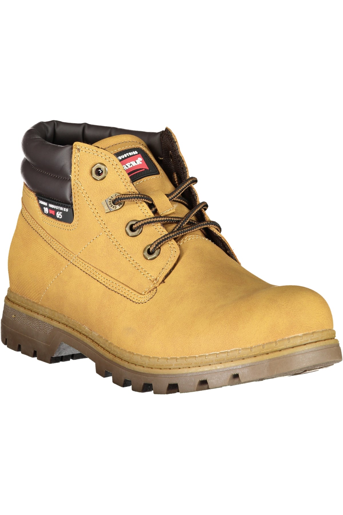 BOTINS COM ATACADORES CARRERA HOMEM AMARELOS