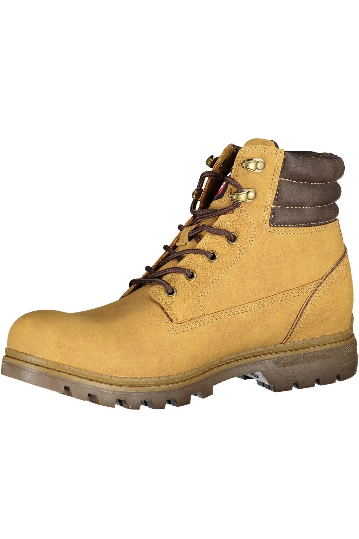 BOTINS COM ATACADORES CARRERA HOMEM AMARELOS