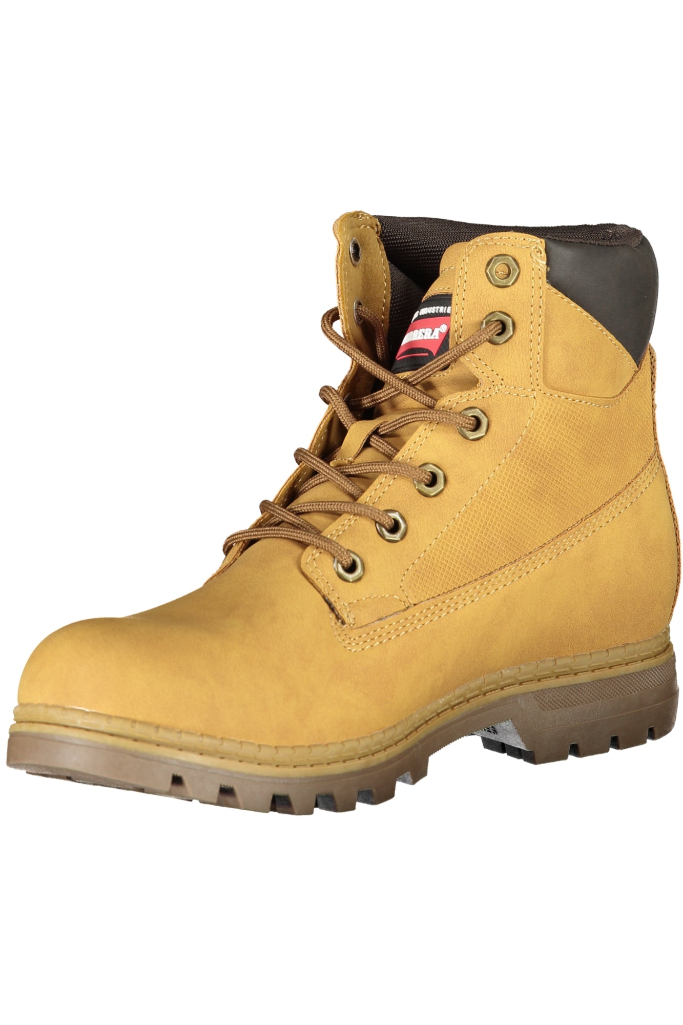 BOTINS COM ATACADORES CARRERA HOMEM AMARELOS