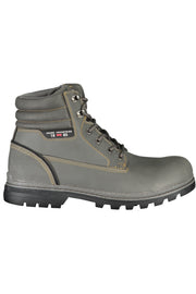 BOTINS COM ATACADORES CARRERA HOMEM CINZENTOS