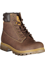 BOTINS COM ATACADORES CARRERA HOMEM CASTANHOS