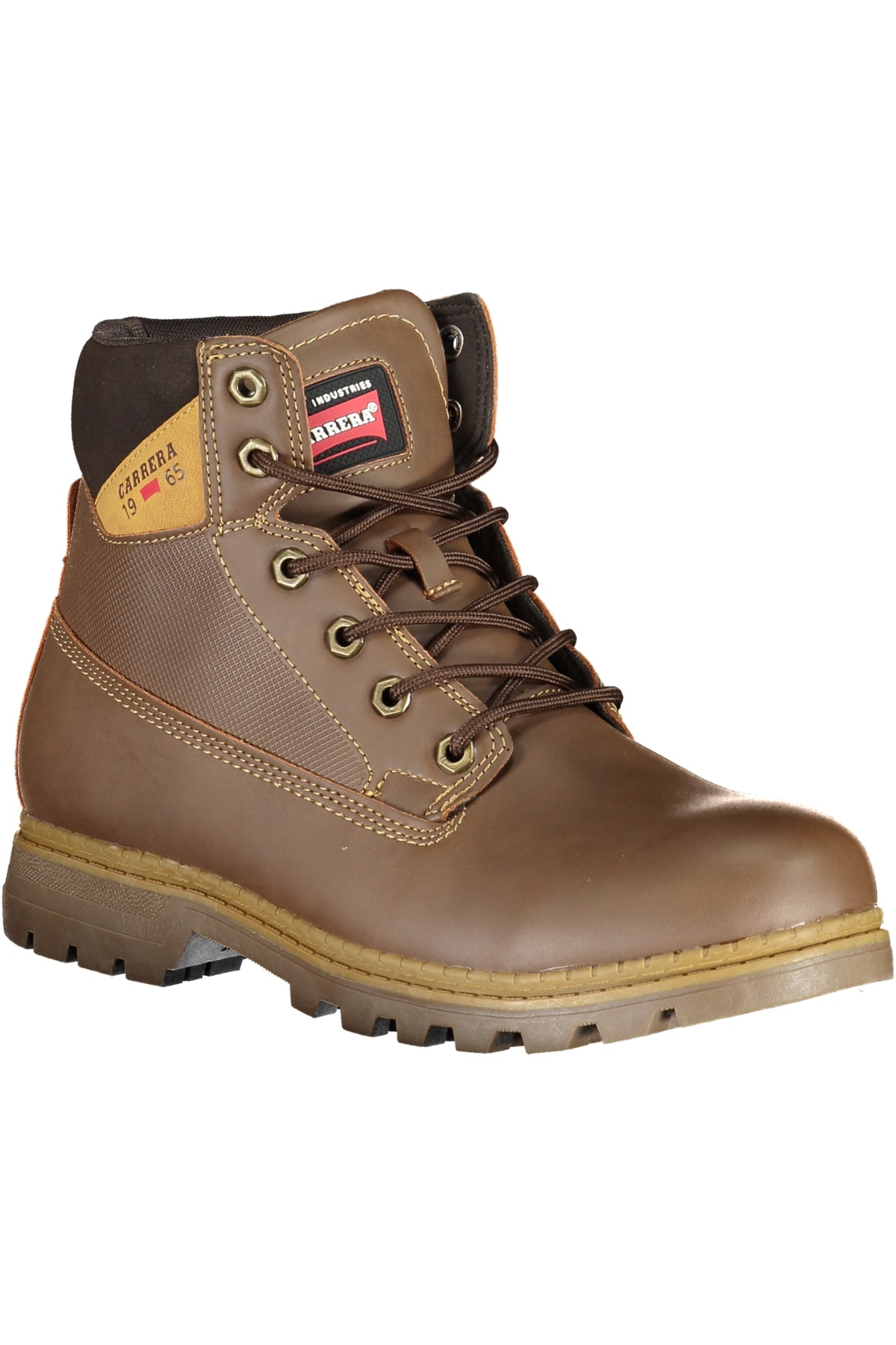 BOTINS COM ATACADORES CARRERA HOMEM CASTANHOS