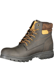 BOTINS COM ATACADORES CARRERA HOMEM CASTANHOS