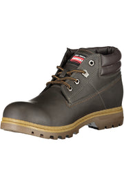 BOTINS COM ATACADORES CARRERA HOMEM CASTANHOS