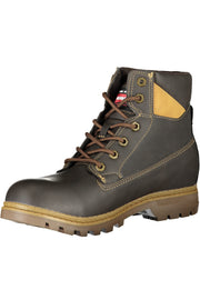 BOTINS COM ATACADORES CARRERA HOMEM CASTANHOS