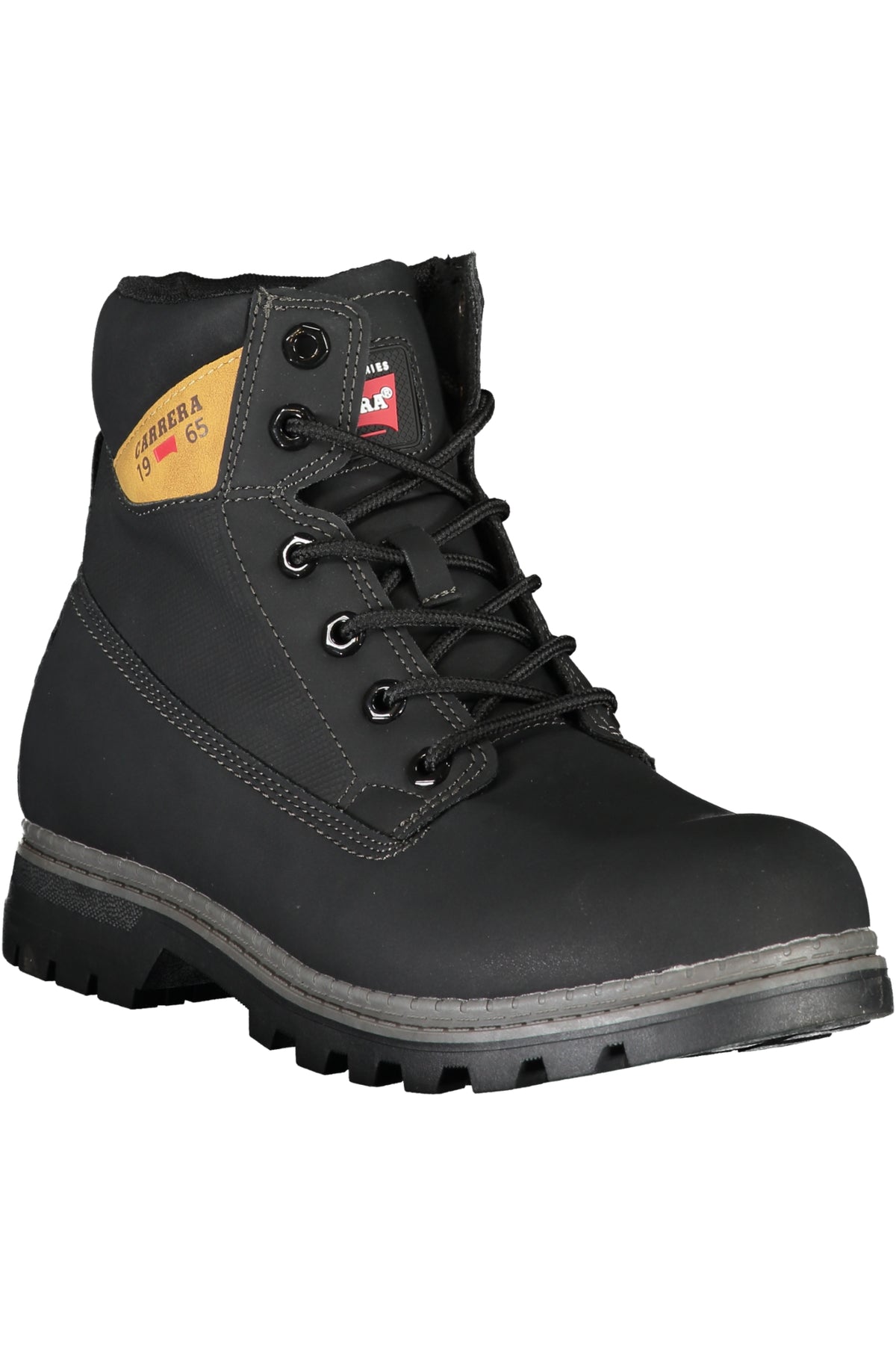 BOTINS COM ATACADORES CARRERA HOMEM PRETOS