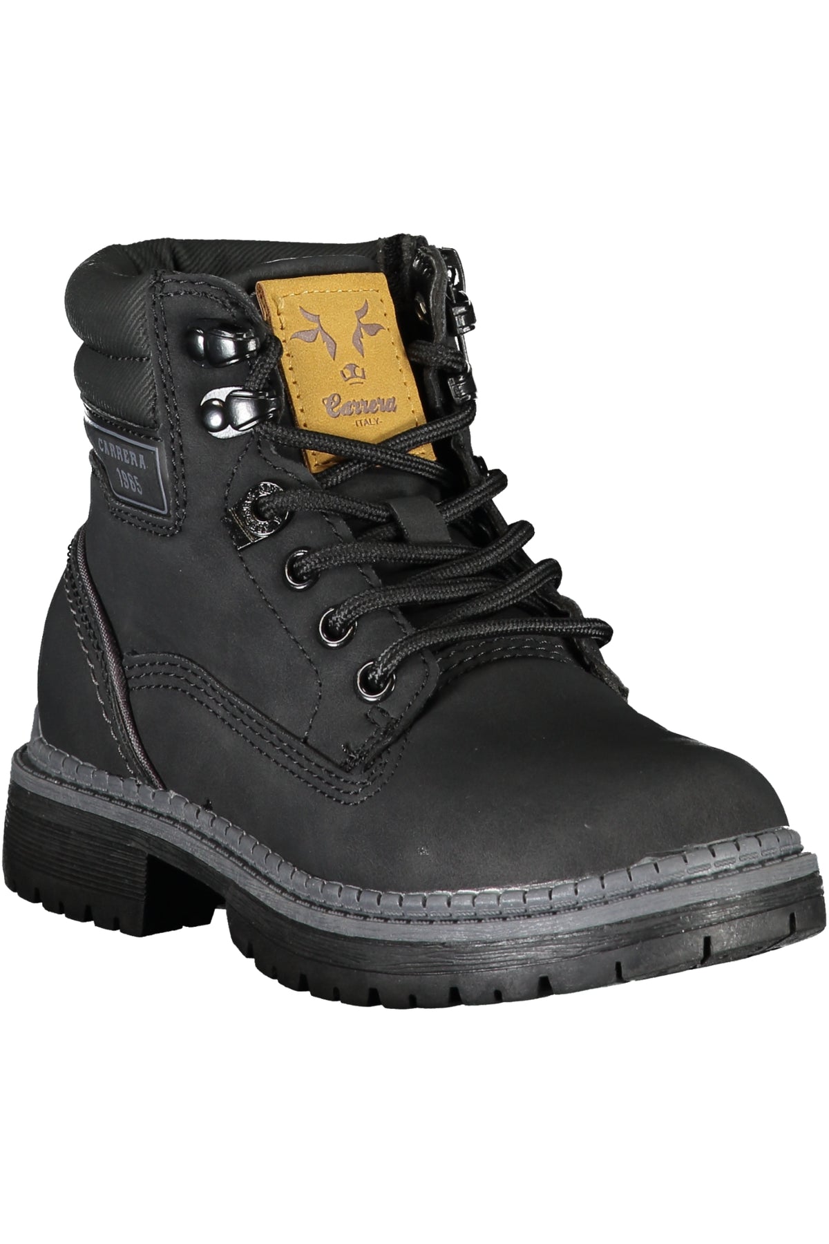 BOTINS COM ATACADORES CARRERA CRIANÇA PRETOS