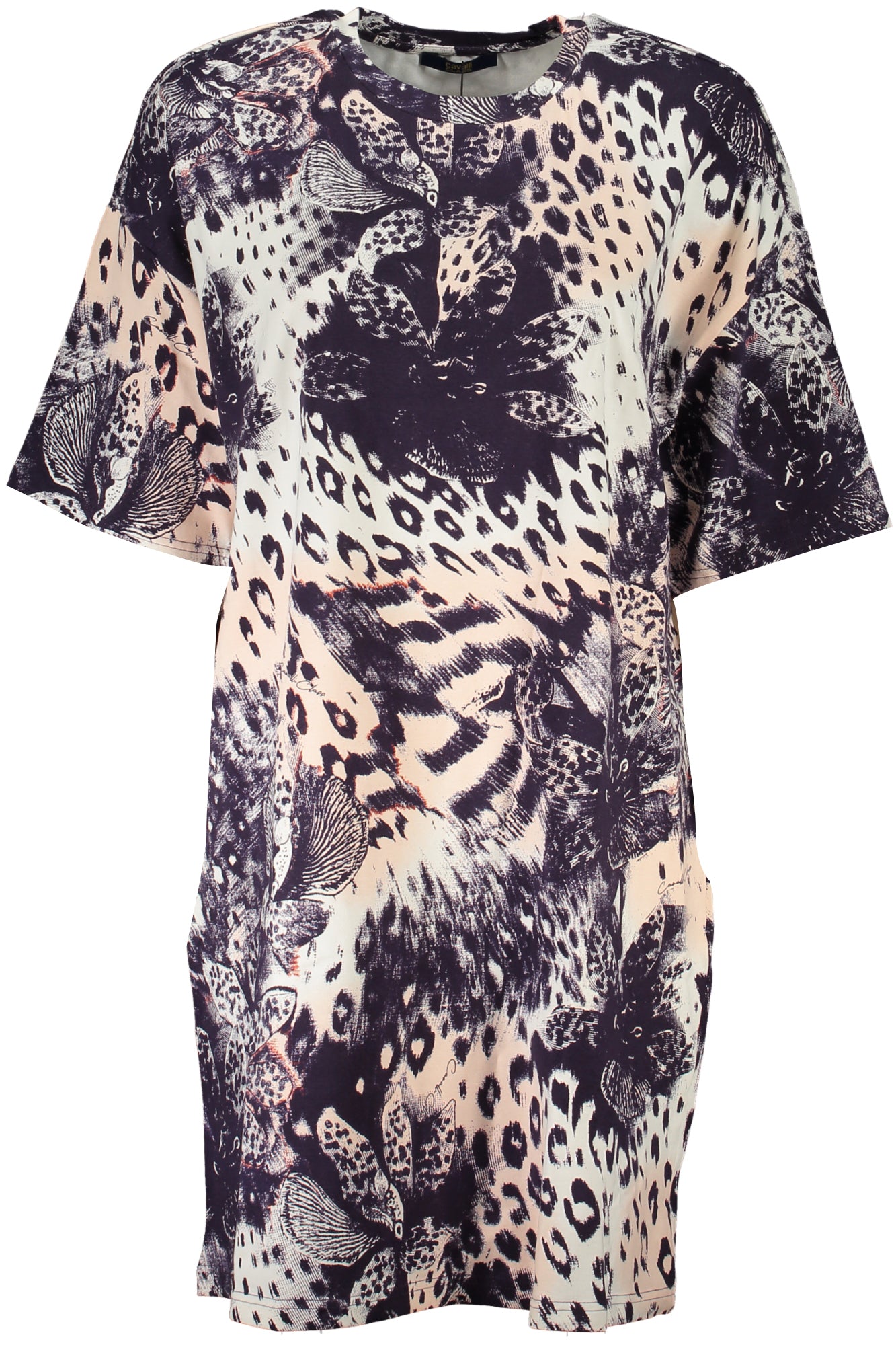 VESTIDO CURTO FEMININO CLASSE CAVALLI ROSA