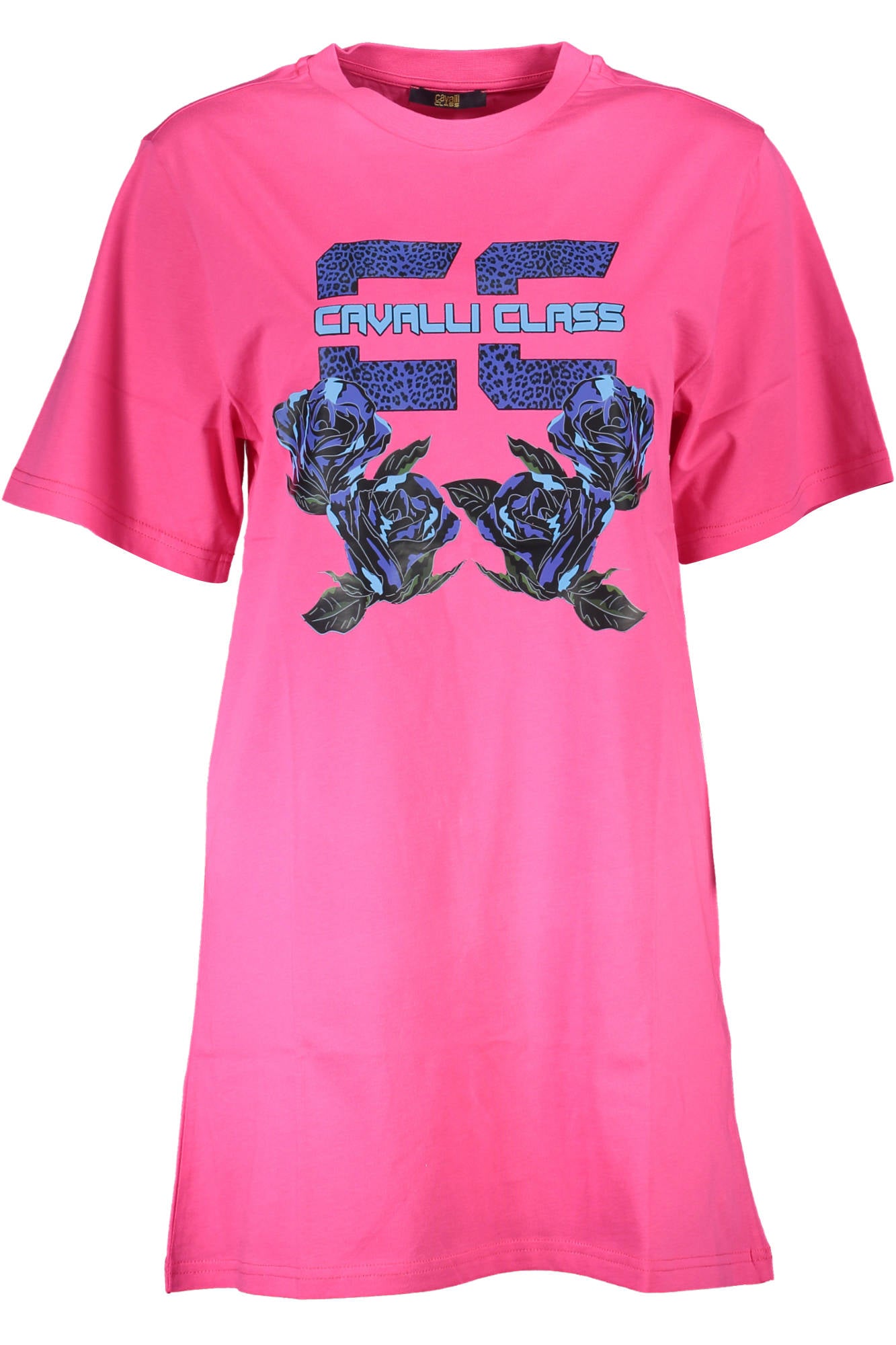 VESTIDO CURTO FEMININO CAVALLI CLASS ROSA
