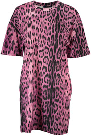 VESTIDO CURTO FEMININO CLASSE CAVALLI ROSA