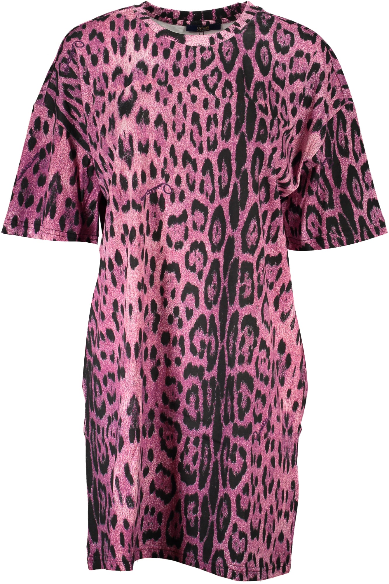 VESTIDO CURTO FEMININO CLASSE CAVALLI ROSA