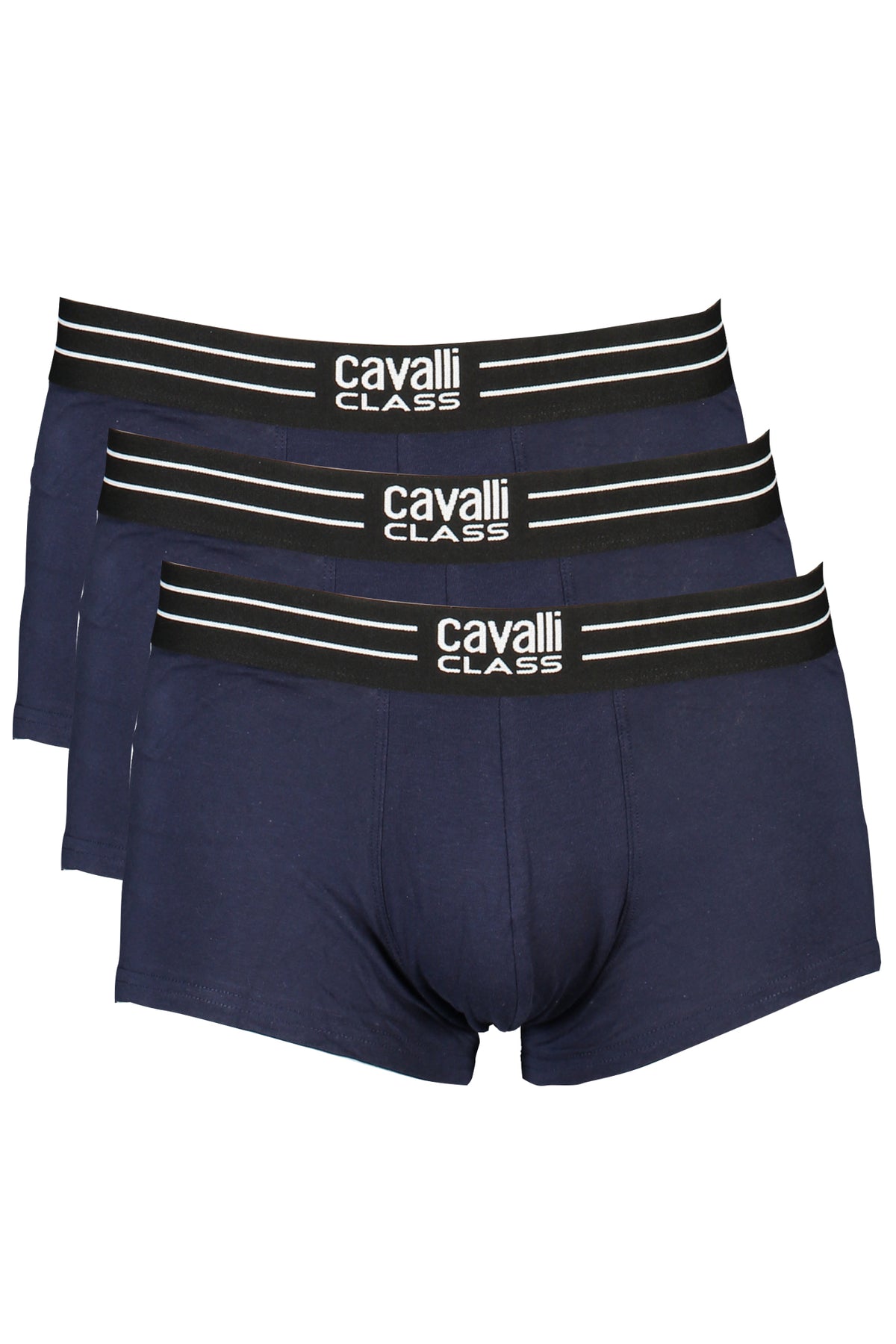 ROUPA INTERIOR EM ALGODÃO CAVALLI CLASS HOMEM AZUL