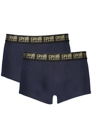 CAVALLI CLASS MEN'S BOXERS BLUE