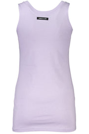 TOP DE ALÇAS EM ALGODÃO CAVALLI CLASS MULHER ROXO