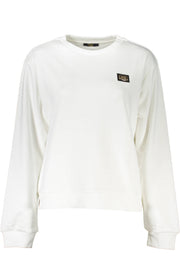 SWEATSHIRT EM ALGODÃO CAVALLI CLASS MULHER BRANCA