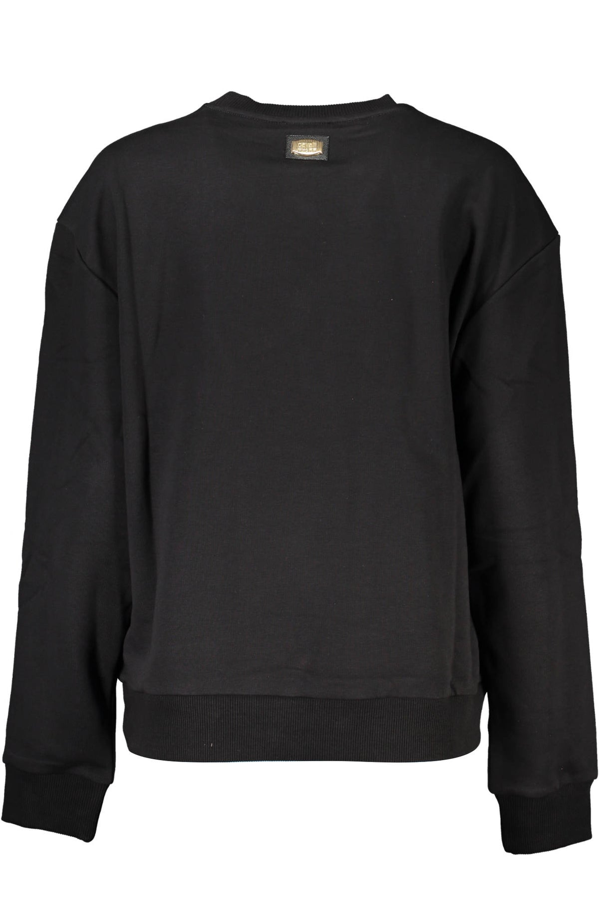 SWEATSHIRT EM ALGODÃO CAVALLI CLASS MULHER PRETA