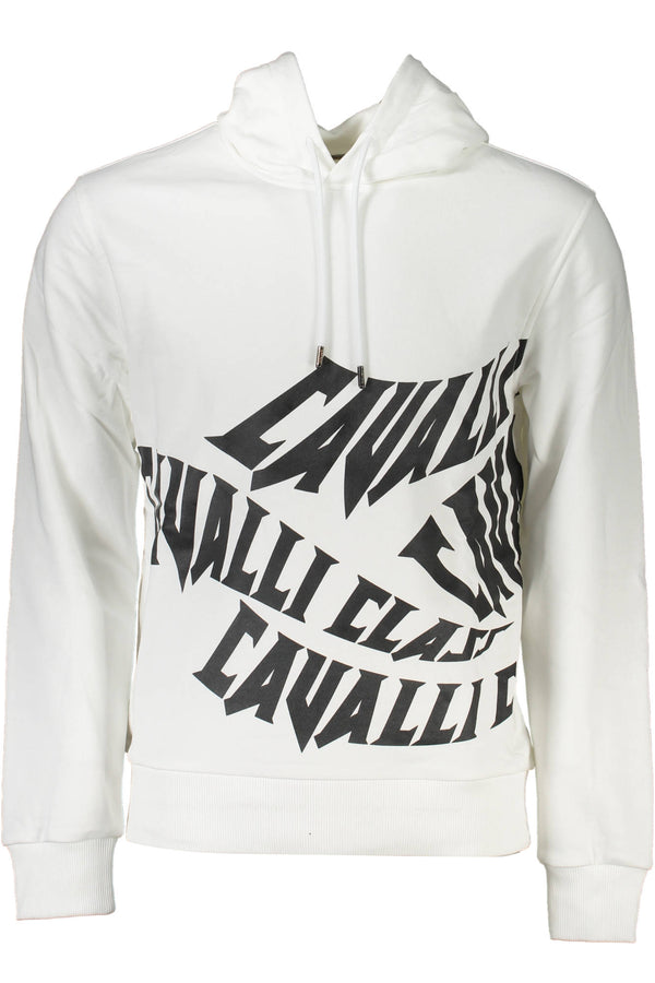 CAMISOLA DE CLASSE CAVALLI SEM ZIP HOMEM BRANCO