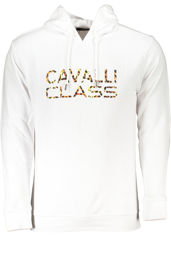 CAMISOLA CAVALLI CLASS MASCULINA BRANCA COM ZIPLESS