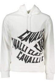 ROBERTO CAVALLI CLASS SWEATER WITHOUT ZIP FOR MEN WHITE
