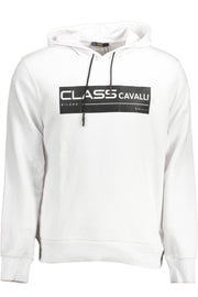 CLASS CAVALLI SWEATER WITHOUT ZIP FOR MEN WHITE