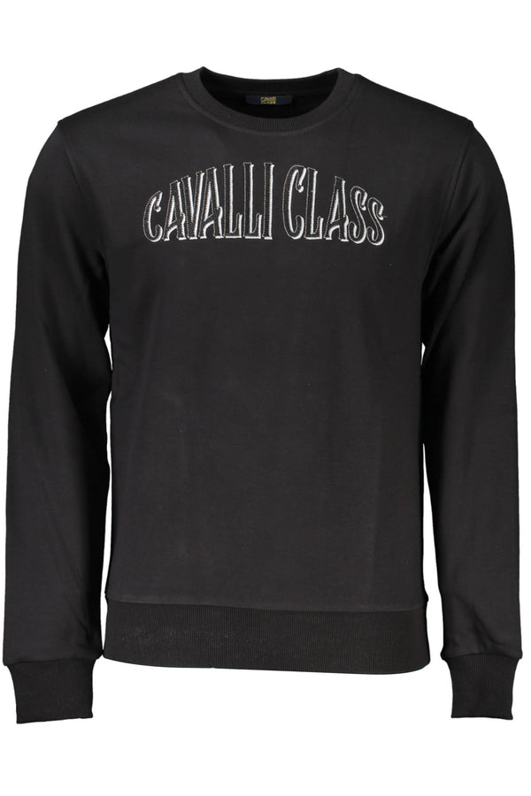 CAMISOLA CLASSE CAVALLI SEM ZIP HOMEM PRETO