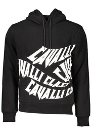 ROBERTO CAVALLI CLASS SWEATER WITHOUT ZIP BLACK MEN'S
