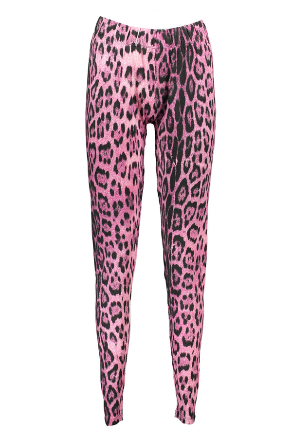 LEGGINGS DE MULHER DA CLASSE CAVALLI ROSA
