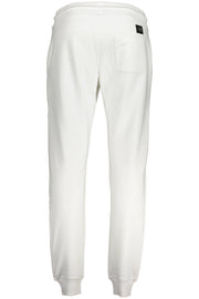 MEN'S WHITE CAVALLI CLASS TROUSERS