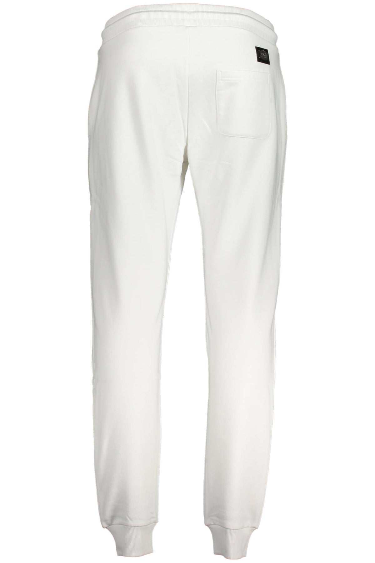 MEN'S WHITE CAVALLI CLASS TROUSERS