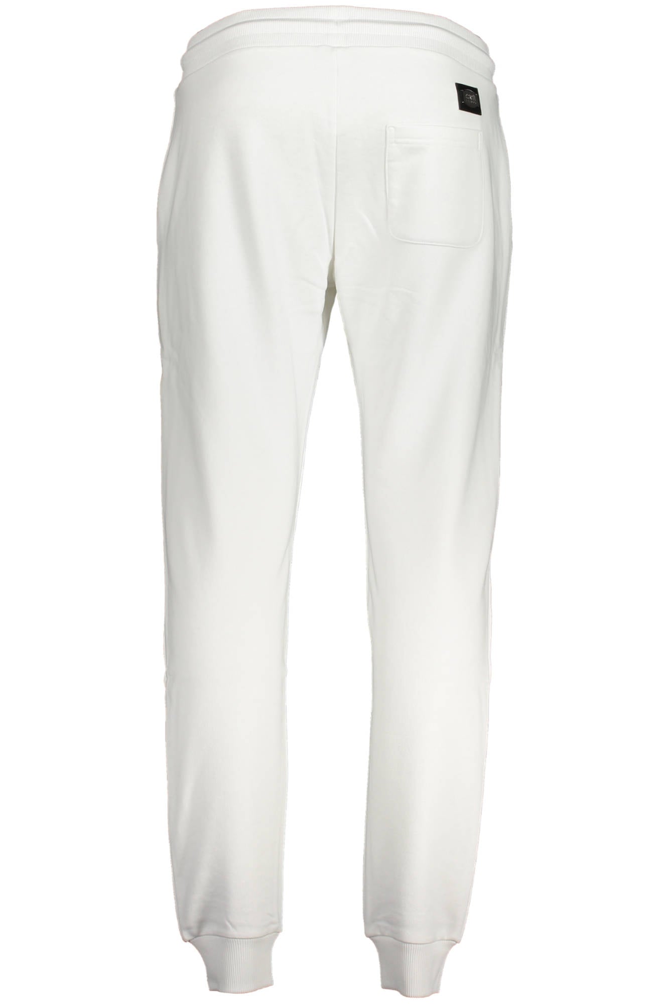 MEN'S WHITE CAVALLI CLASS TROUSERS