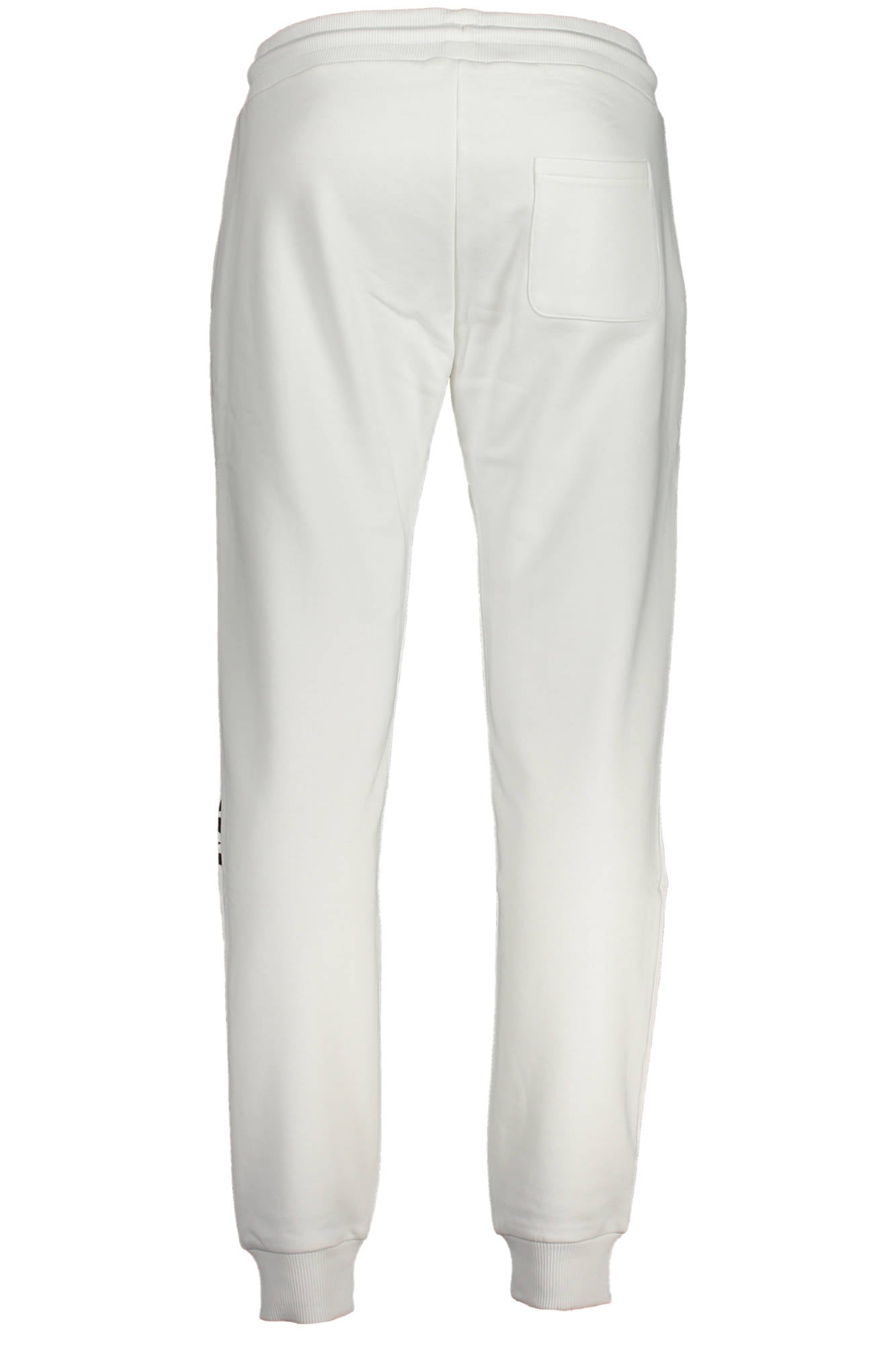 MEN'S WHITE CAVALLI CLASS TROUSERS