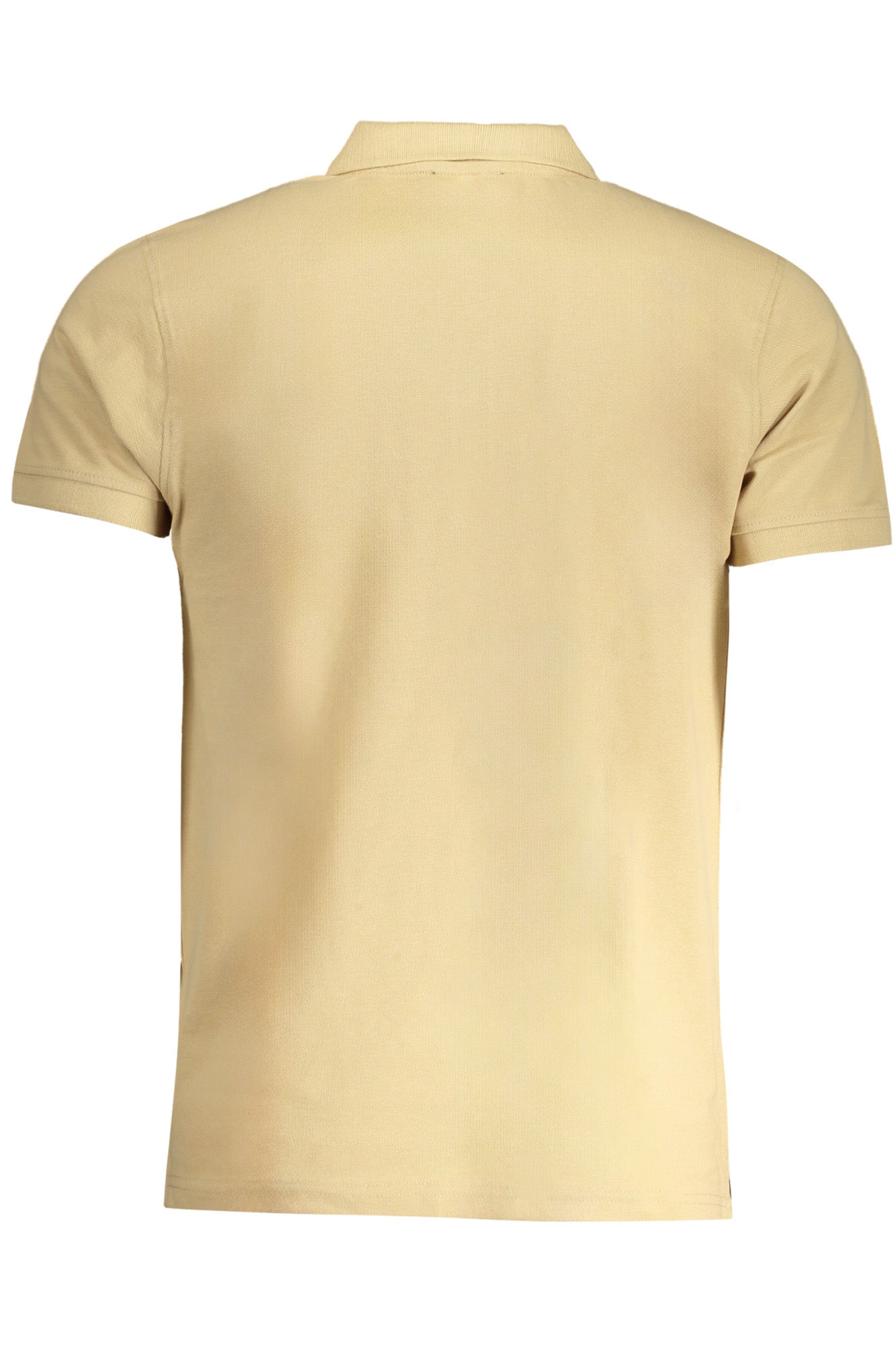 MEN'S CAVALLI CLASS BEIGE SHORT SLEEVE POLO SHIRT