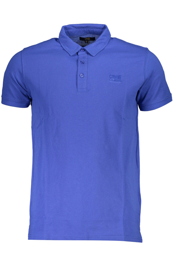 CAVALLI CLASS POLO MANGA CURTA HOMEM AZUL