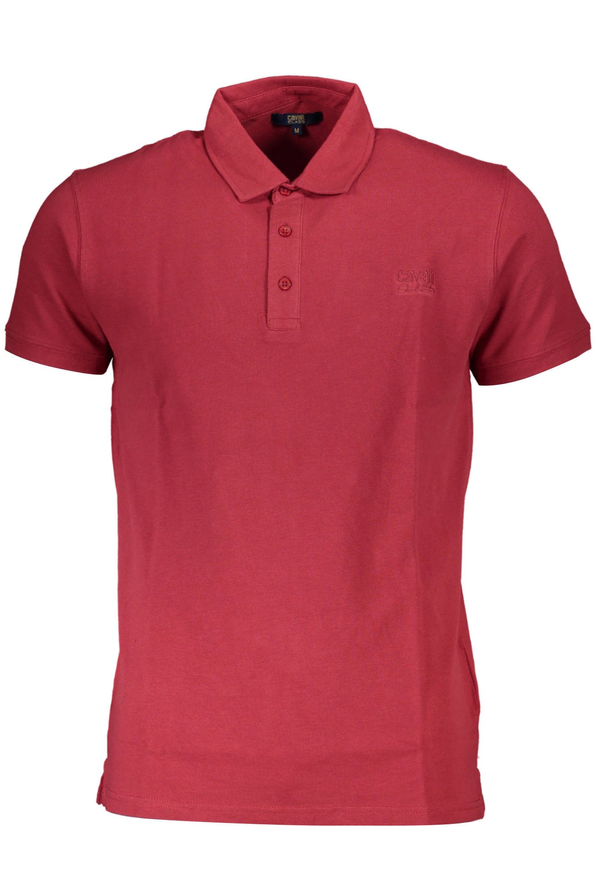 POLO EM ALGODÃO CAVALLI CLASS HOMEM VERMELHO