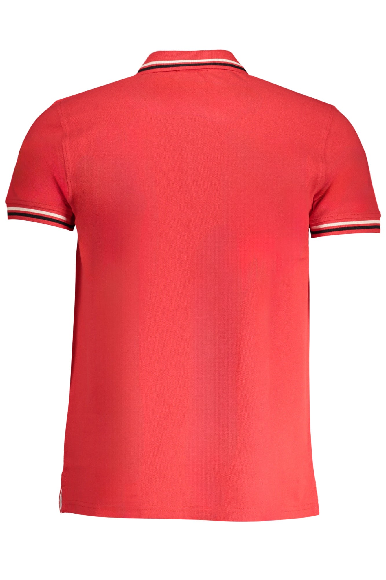 MEN'S CAVALLI CLASS RED SHORT SLEEVE POLO SHIRT